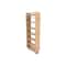 Rev-A-Shelf Maple Veneer, Light Brown, 8 in W, 58.65 in H, 23.67 in L, Light Brown 448-TPF58-8-1 - alternate 1